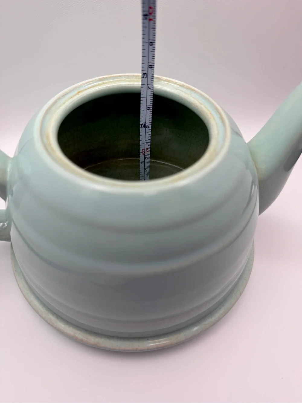 VTG Sadler Beehive Teapot Insulated Celadon Green Reg No 877668 Cottagecore